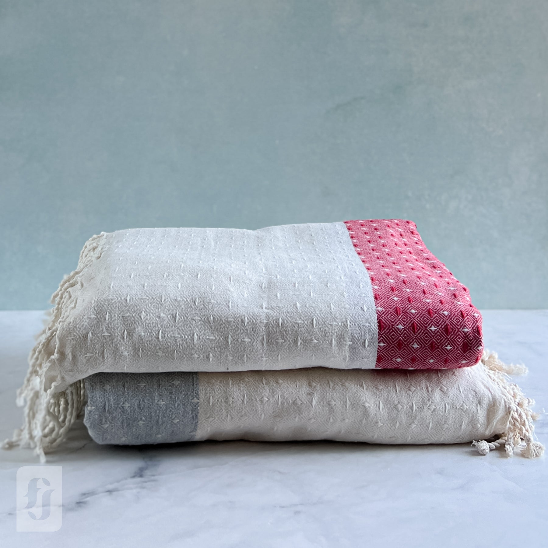 Jacquard Dot Throw